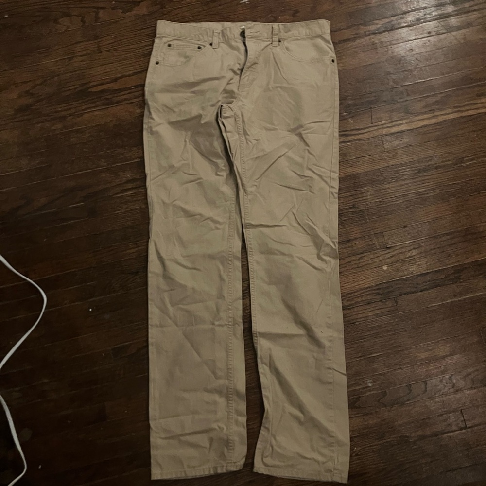 Urban Pipeline Tan Straight Leg Pants